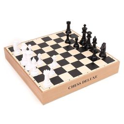 Funskool Deluxe Wooden Chess Game - Multicolor-26