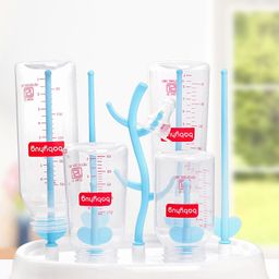 Bottle Organiser cum Drying Rack - White-24