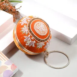 Toobacraft Embellished Box Clutch-13