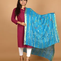 Apratim Bandhani Dyed Cotton Dupatta-picture-30