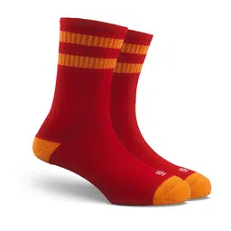 SockSoho Men Striped Calf Length Socks-11