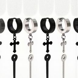 HOUSEOFTRENDZZ Contemporary Hoop Earrings-picture-11