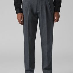 Banana Club Men Pleated Formal Trousers-picture-16