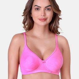 SKDREAMS Pack Of 3 Solid Full Coverage Bra image 5