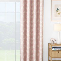 Story@home Pink Floral Room Darkening Long Door Curtain-image-23