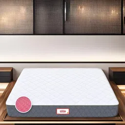 COIRFIT White & Grey Quilted 2 In 1 Firm Single Size Orthopedic Mattress-image-83
