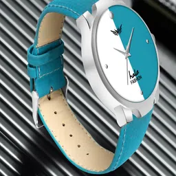 Hala Men Aluminium Dial & Leather Straps Analogue Watch Hala-1048-Blue-image-47