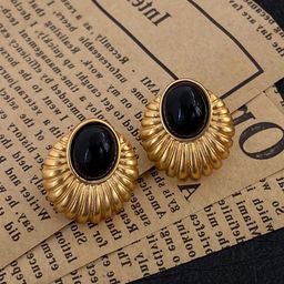 Just Lil Things Oxidised Contemporary Studs-8