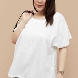 Nexus by Lifestyle Women Plus Size Embroidered Regular Top-image-26