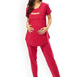 Lotik Women Printed Night suit-picture-32