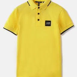 Antony Morato Boys Polo Collar Applique T-shirt-image-68