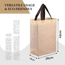Kuber Industries Printed Swagger Handheld Bag with Cut Work image 2