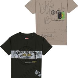 JACKBOY Boys Green Tshirts-47