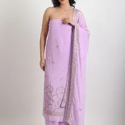 THE WEAVERS SHOP BY RAAVI Embroidered Unstitched Dress Material-image-71