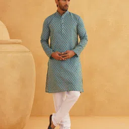 SOJANYA Men Embroidered Kurta-picture-34