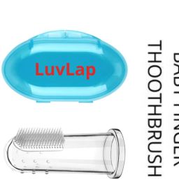 Silicone Baby Finger-Brush for kids with Case,Manual,Pack of 1 Blue Extra Soft Toothbrush-18