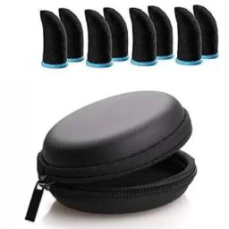 Thumb gloves With Earphone Pouch for Mobile gaming Finger Sleeve-picture-27
