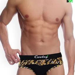 COOLZY Pack Of 2 Printed Basic Briefs - EOSHBF2K006-S-picture-55
