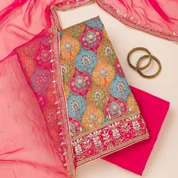 Koskii Unstitched Dress Material-picture-36