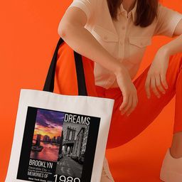 ARTBUG Printed Shopper Tote Bag-54
