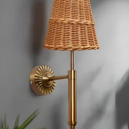 akway Beige Metal Frustum Wall Lamp-image-67