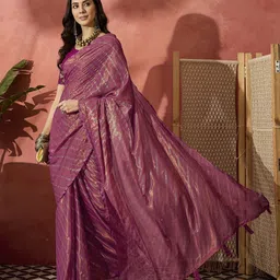 Sangria Embroidered Saree With Blouse-image-87