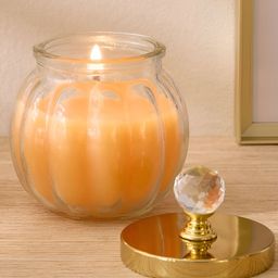 Home Centre Yellow & Gold-Toned 1 pieces Jar Candle-image-46