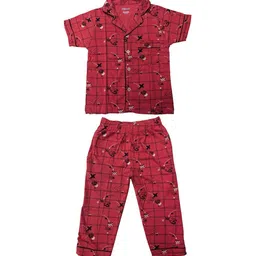 Zoom Minimondo Kids Printed Night suit-image-80