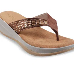 Metro Women Embellished T-Strap Flats-picture-23