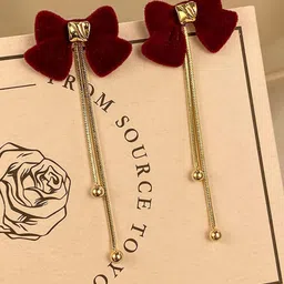 Styledose Sterling Silver Contemporary Drop Earrings-33