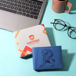 SAMTROH Men Printed Two Fold Wallet-12