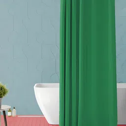 ArtzFolio Green Waterproof Shower Curtain-image-83