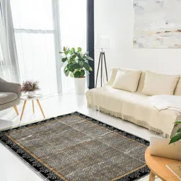 MODEFE Grey Abstract Anti-Skid Nylon Carpet-picture-25