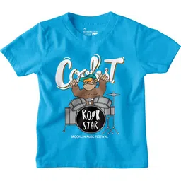 BonOrganik Boys Typography Printed Pockets T-shirt-10
