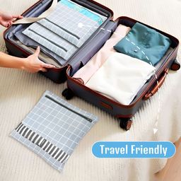 Aura Grey Set of 6 Regular Drawer Organiser Organisers image 2