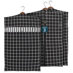 Aura Black Set of 3 Regular Multi-Utility Organisers-103