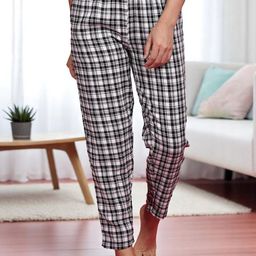 Kryptic Relaxed-Fit Straight-Leg Mid-Rise Lounge Pants-image-34