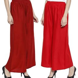 CHANDERKASH Women Relaxed Straight Leg Straight Fit Easy Wash Trousers-image-97