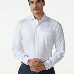 Blackberrys India Slim Fit Long Sleeves Pure Cotton Formal Shirt-image-32