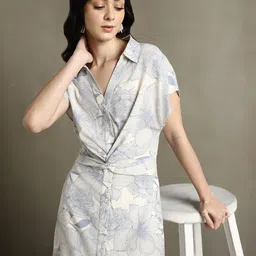 DL Woman Floral Printed Dress-image-55