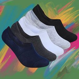MJE Pack Of 5 Shoe Liners Socks-image-25
