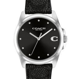 Coach Women Greyson Dial & Leather Textured Straps Analogue Watch 14504112-image-27