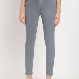 CORSICA Women Jean Skinny Fit High-Rise Light Fade Stretchable Jeans-image-24