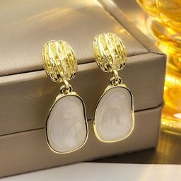 Anouk Teardrop Shaped Drop Earrings-7