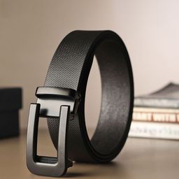 Metronaut Men Textured Leather Formal Belt-image-71