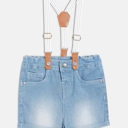 MINI KLUB Boys Denim Regular Fit Shorts-image-7