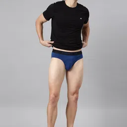 Force NXT Pack Of 2 Assorted Anti Microbial Cotton Basic Briefs MNFL-35-R3-ASST-C1-PO2 image 4
