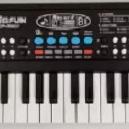 37 Keys Kids Piano Keyboard | Piano For Kids With Microphone415 (Black)-image-64