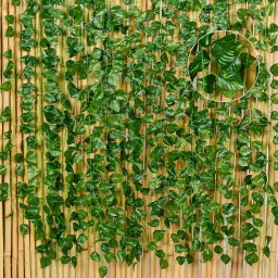 Realistic Artificial Money Plant Vine - Stylish Wall, Home & Décor Pack of 2 Artificial Plant-27