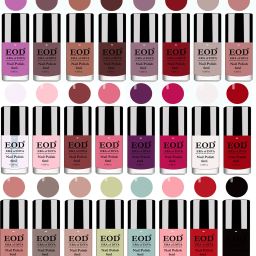 Shine Nail Polish Sets Flat Smooth Brush Application Combo of 24 Nail Paints Combo-No-12 Multicolor-image-16